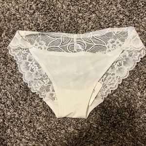 White lace underwear